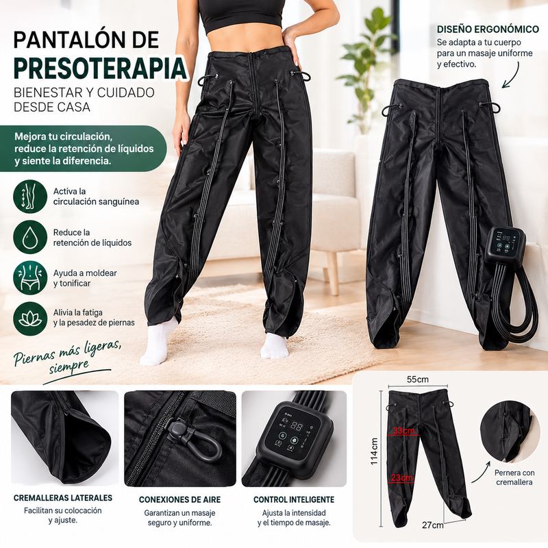 ✨ Pantalón de Presoterapia: Bienestar, Comodidad y Cuidado para tus Piernas